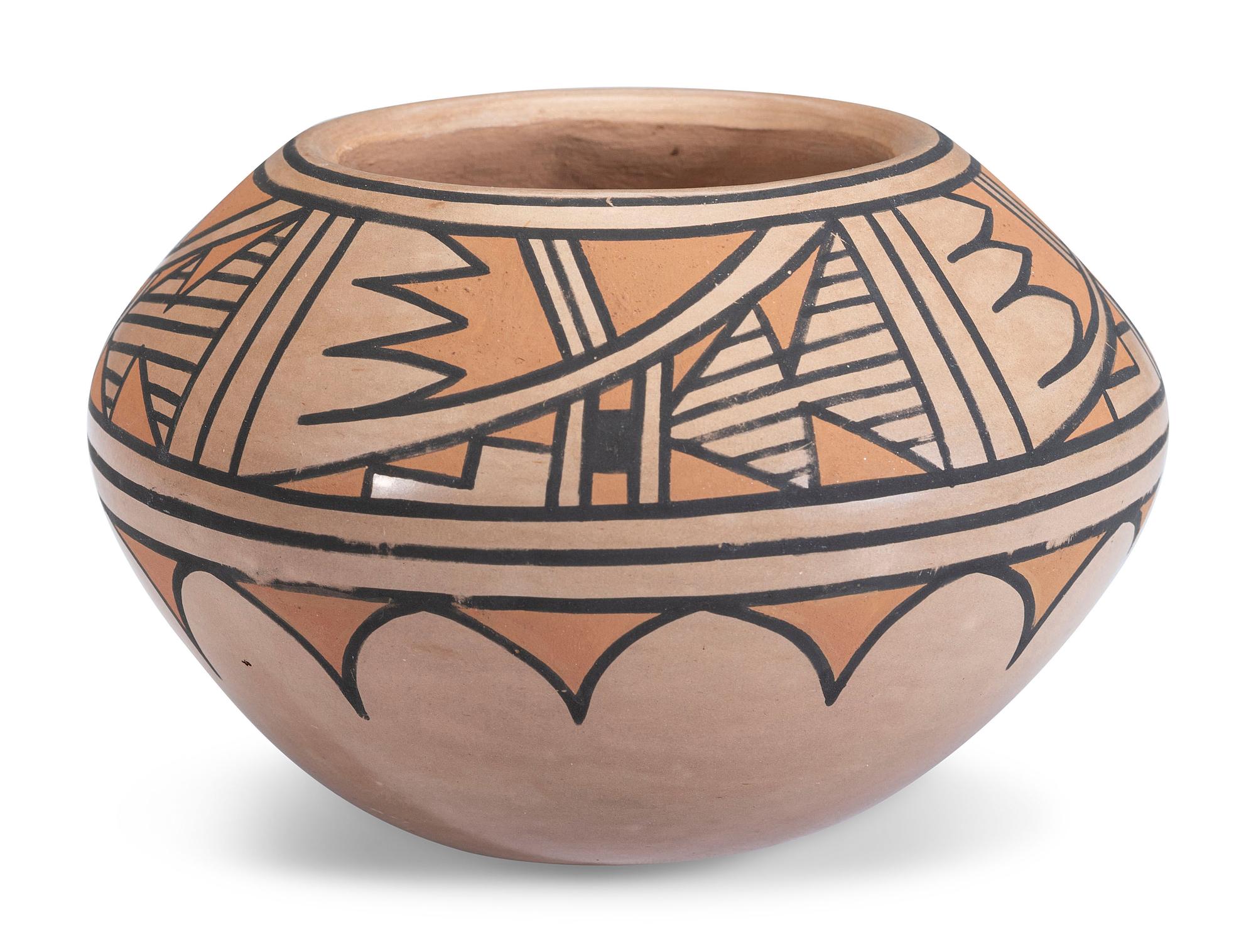 Polychrome Pottery Jar