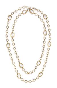 A Chanel Clear Crystal Sautoir, 64".