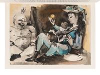 PICASSO, Pablo (1881-1973). A Suite of 180 Drawings by Picasso November 28, 1953 - February 3, 1954. New York: Harcourt, Brace and Company, 1954.