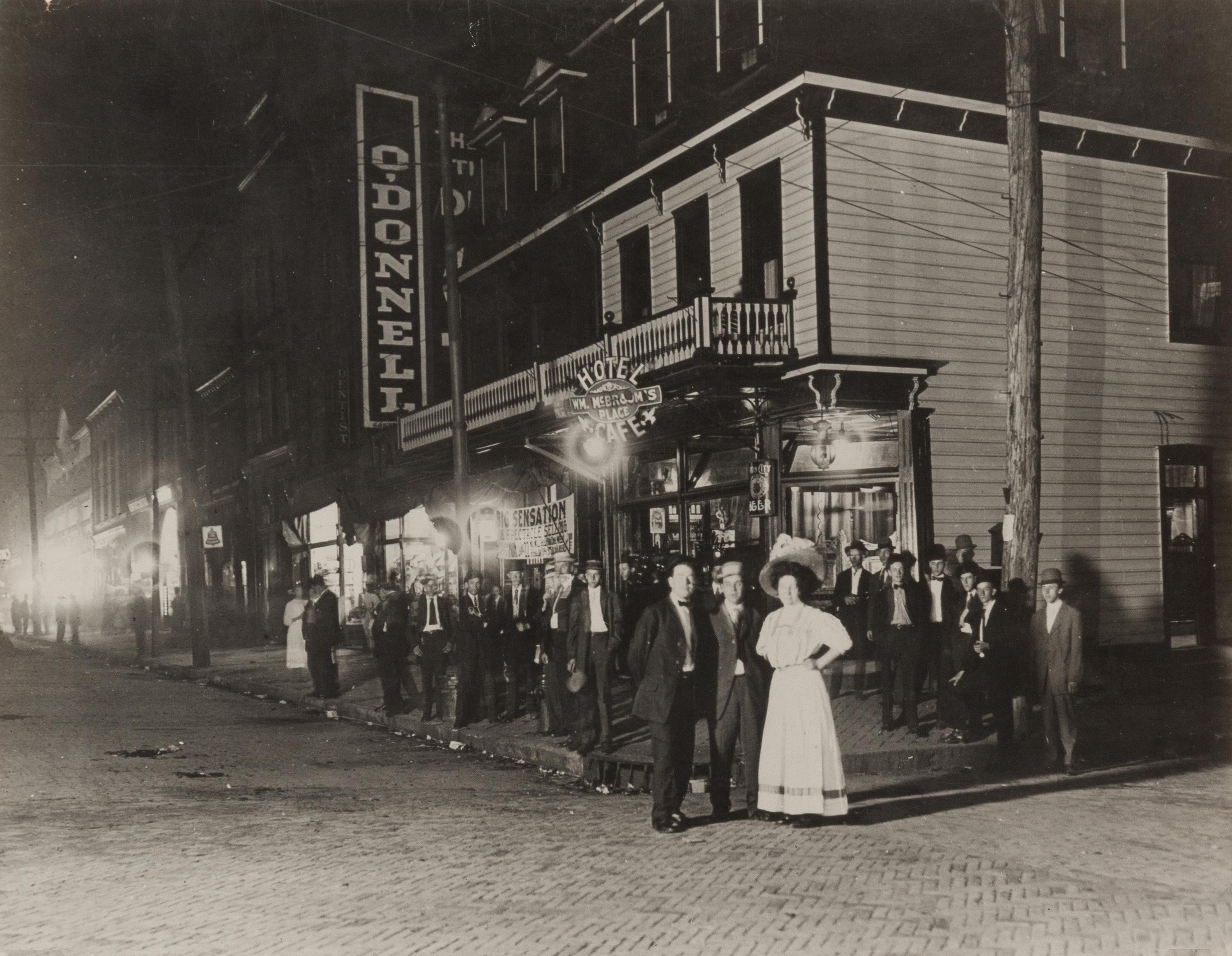 Lewis Wickes Hine, (American, 1874-1940), At O'Donnells, 1915
