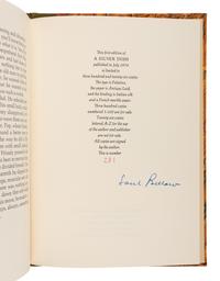 BELLOW, Saul (1995-2005). A group of 11 FIRST EDITIONS, MANY SIGNED, comprising: