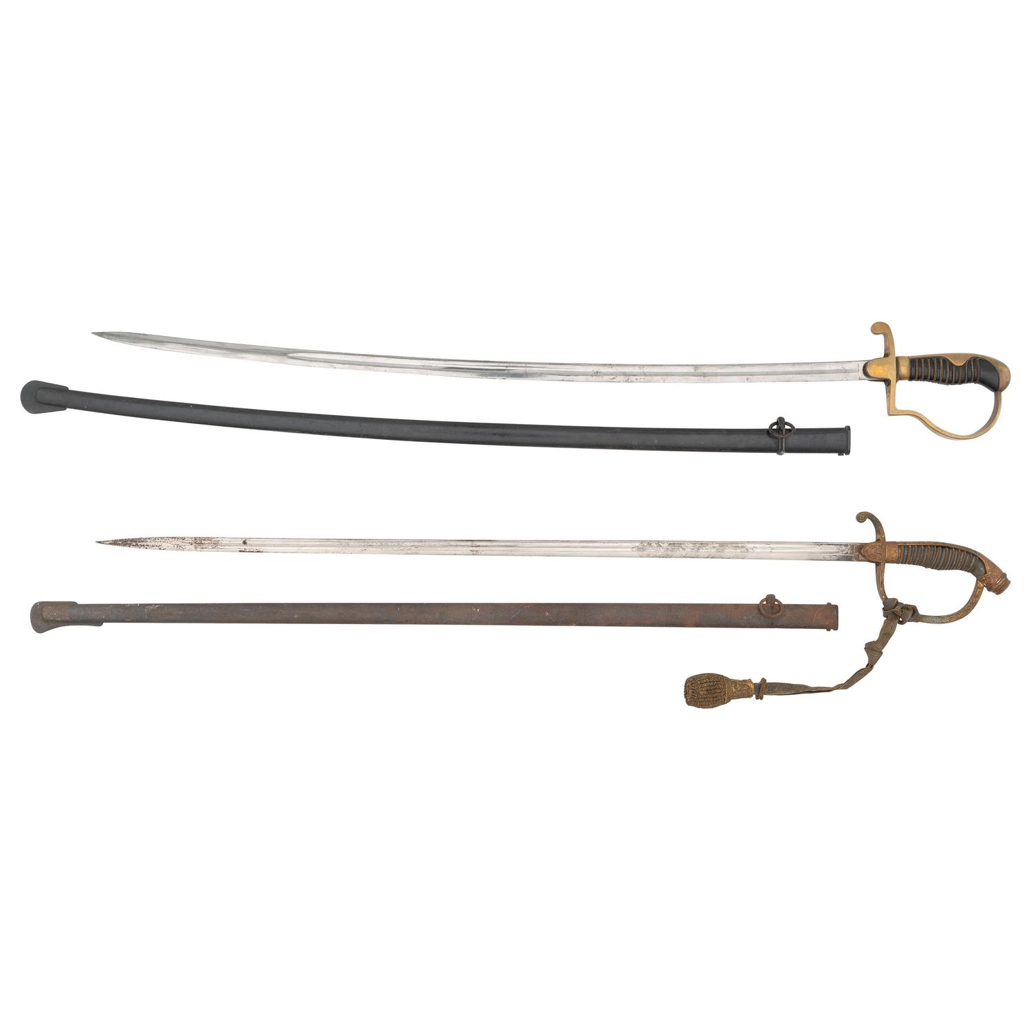 World War I Bavarian and World War II German Swords