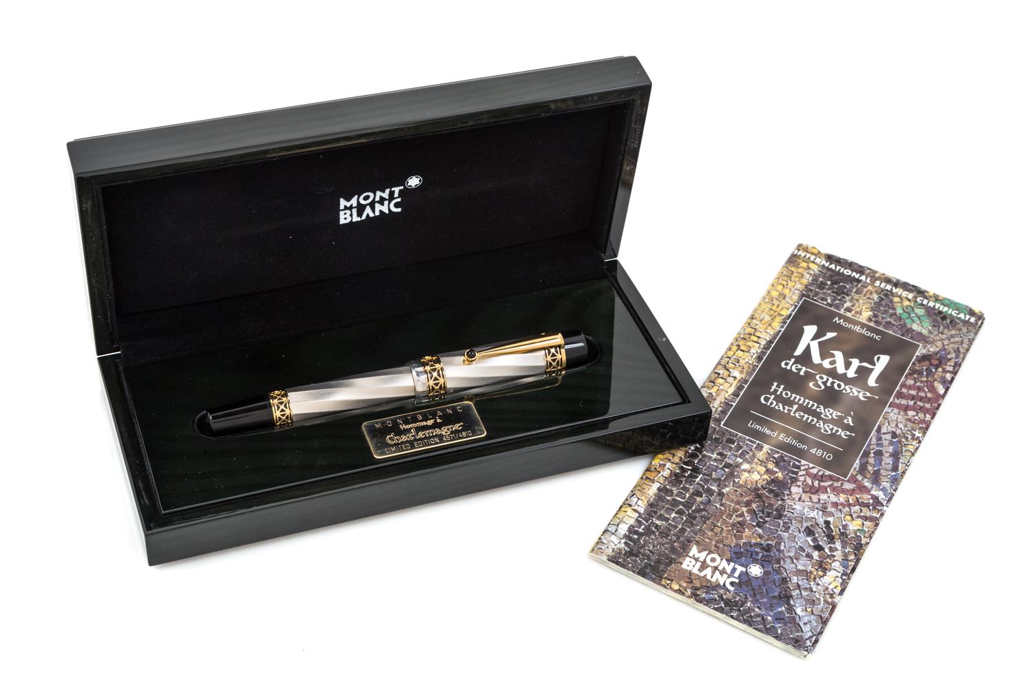 A Montblanc Hommage a Charlemagne: Karl the Great Limited Edition Fountain Pen