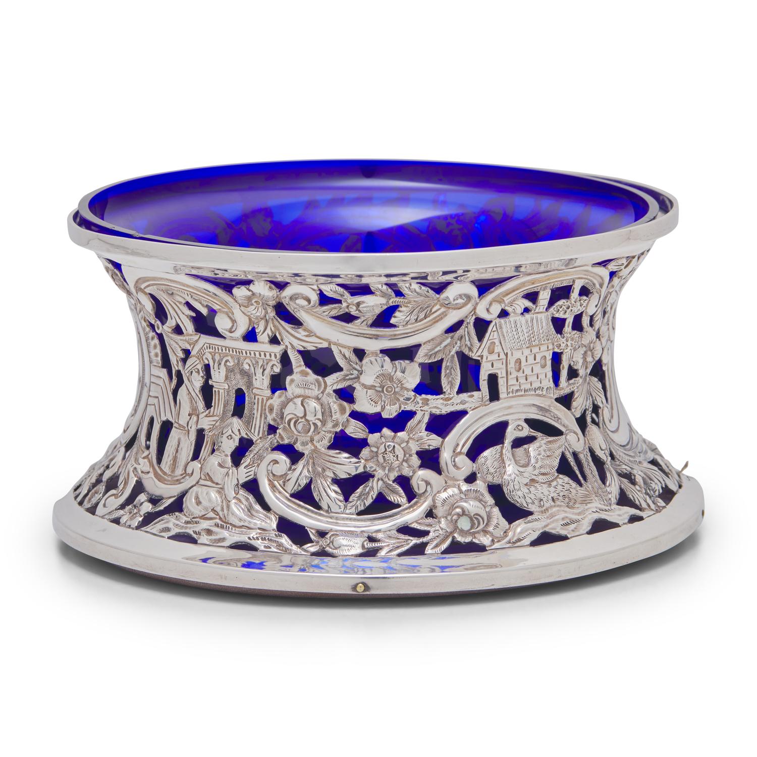 An Irish Edwardian Silver Dish Ring