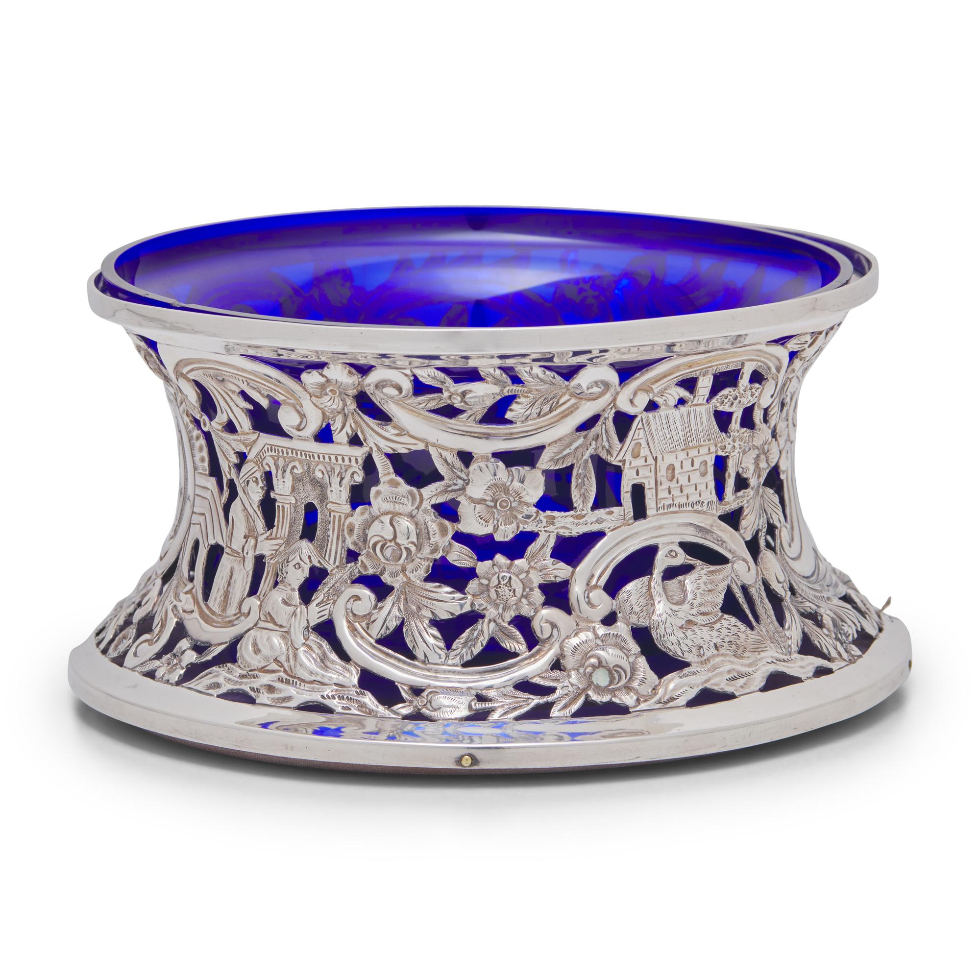 An Irish Edwardian Silver Dish Ring