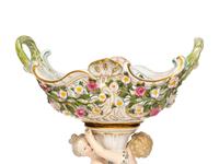 A Pair of Meissen Porcelain Baskets