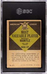 A Complete Set of 1961 Topps Baseball Cards Including SGC Graded Key Cards (589/589),