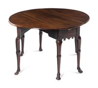 A George II Mahogany Drop-Leaf Table