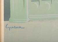 [TRAVEL]. GUERRA, Vincent, artist. Air France / Paris . Paris: Alepee & Cie, [1951].