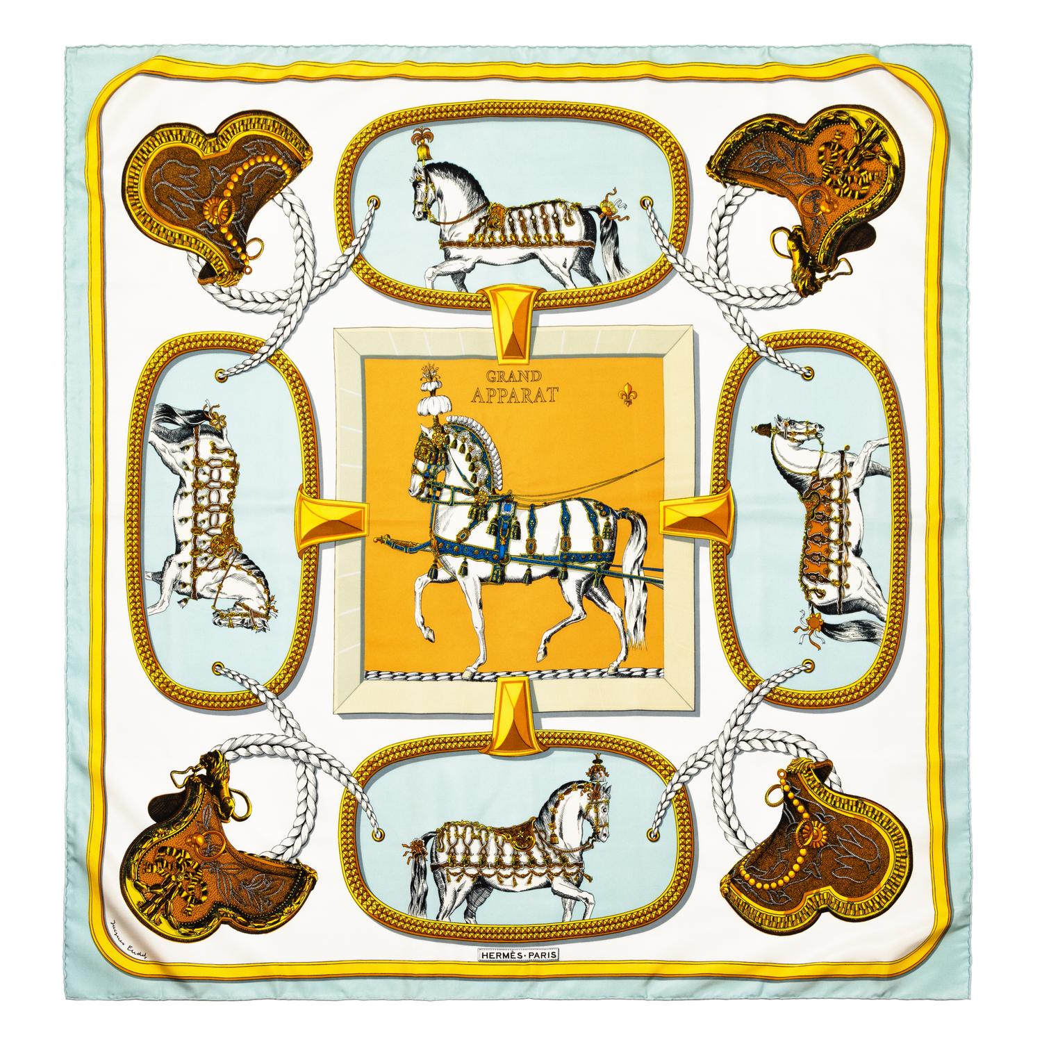 Hermès 90cm Silk Scarf