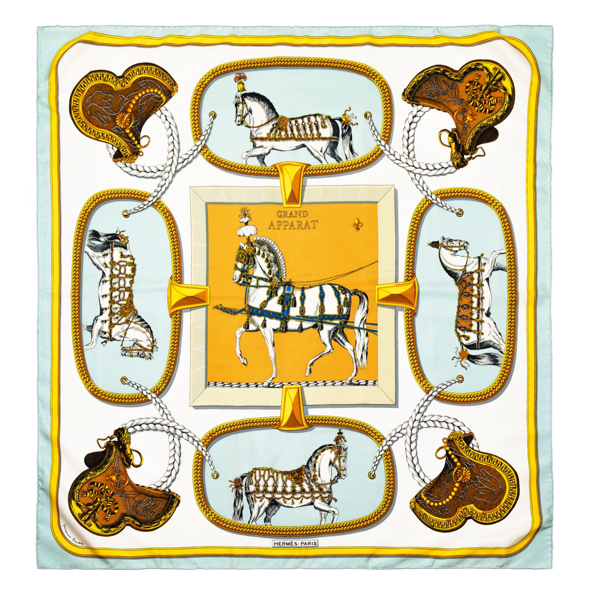 Hermès 90cm Silk Scarf