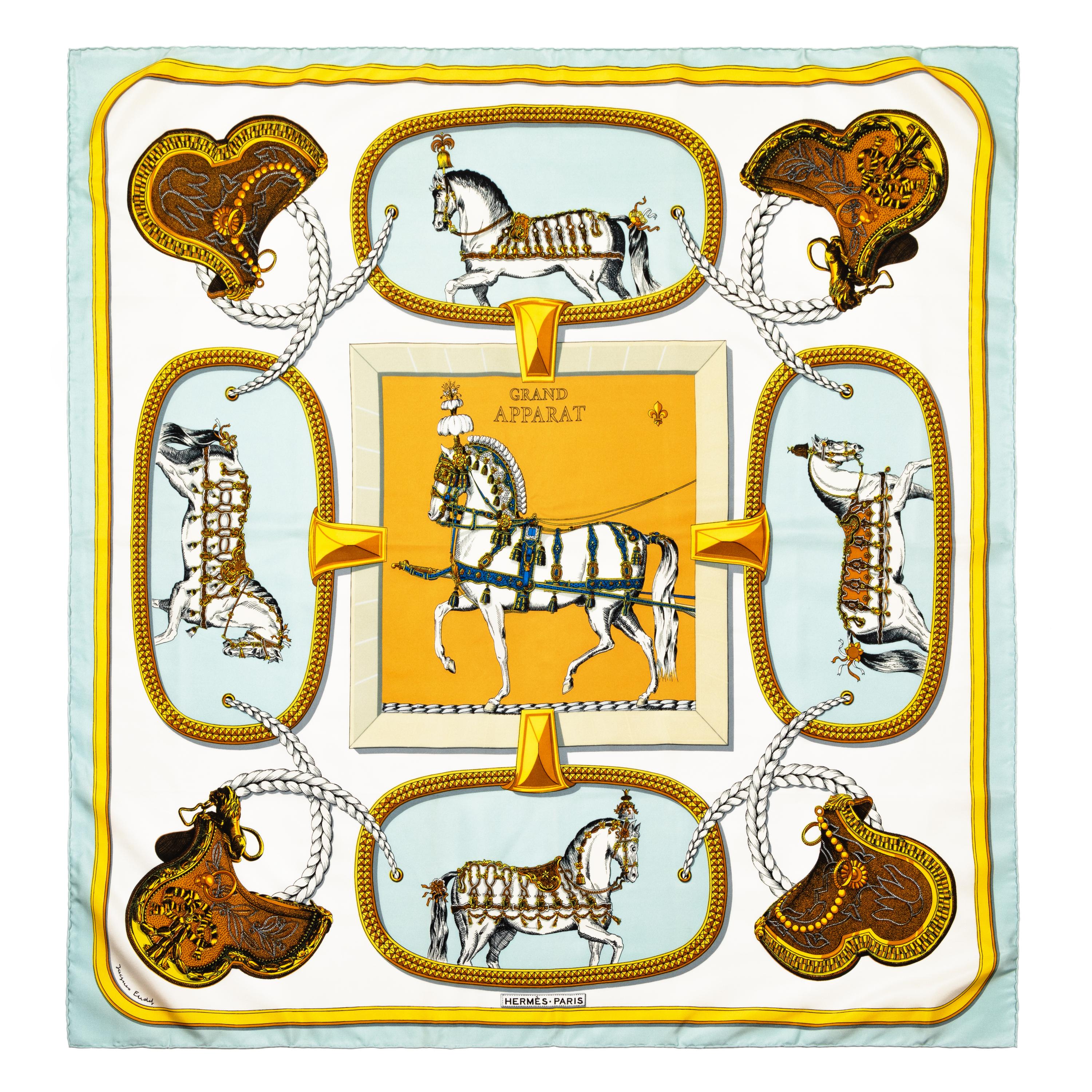 Hermès 90cm Silk Scarf