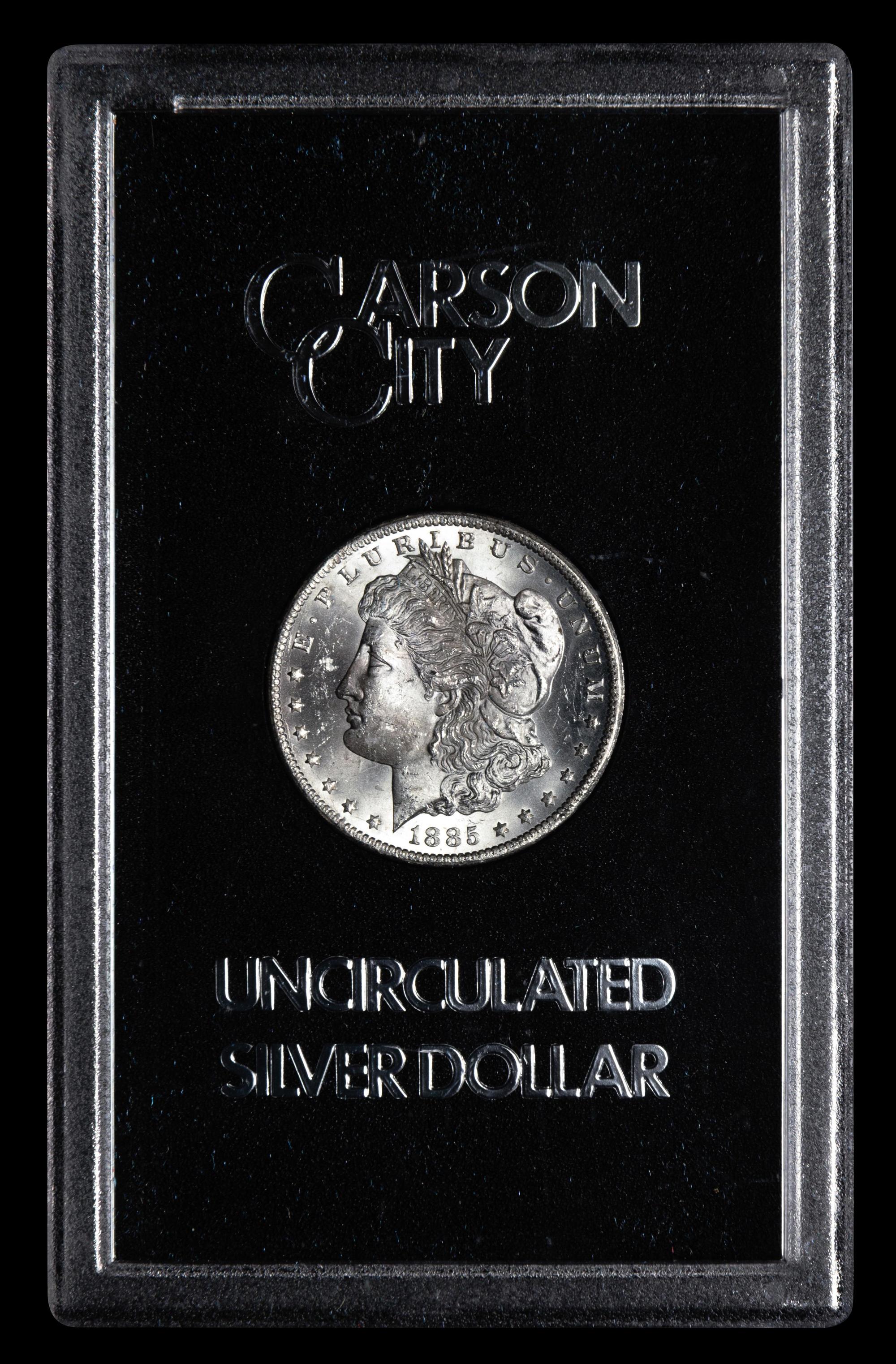 An 1885-CC GSA: Morgan $1 Coin