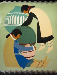 V. L. Howard, (20th Century), Mural for 1934 World's Fair