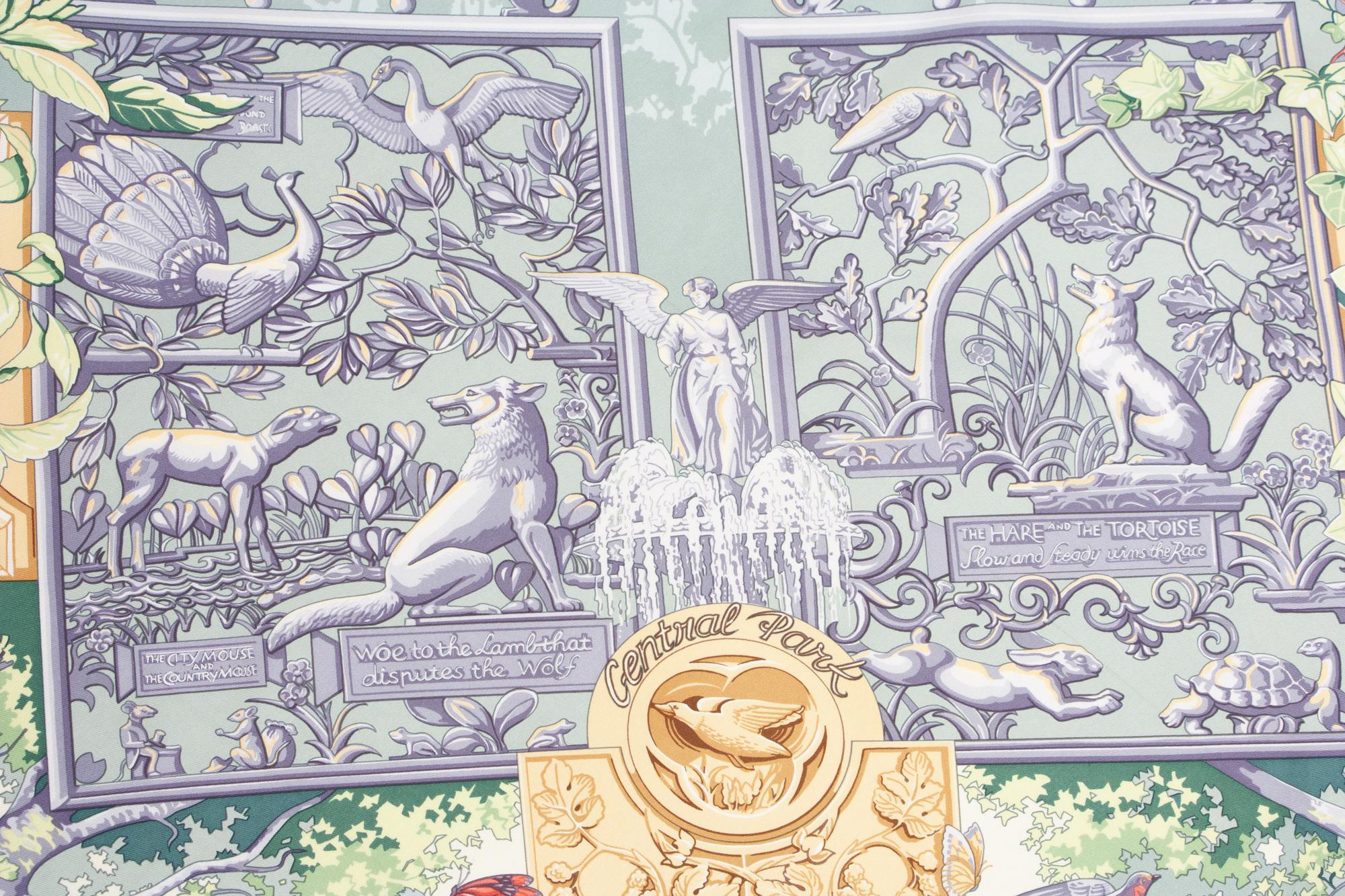 Four Hermès 90cm Cashmere and Silk Scarves
