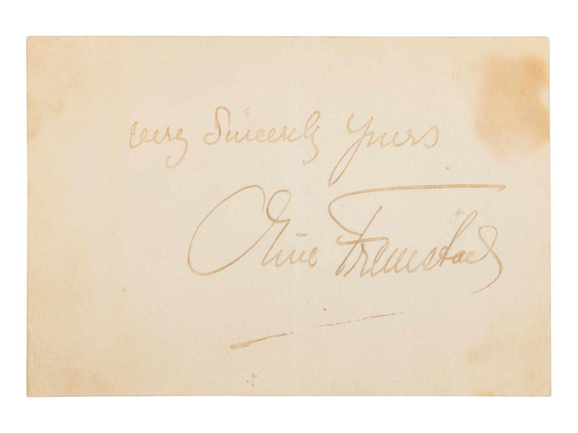 [20TH-CENTURY OPERA SINGERS]. A group of signed 6 photographs or photographic postcards of opera singers from the 1900s, comprising images of: