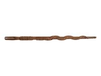 [CIVIL WAR]. Camp Chase, Ohio folk art carved walking stick. Ca 1862.