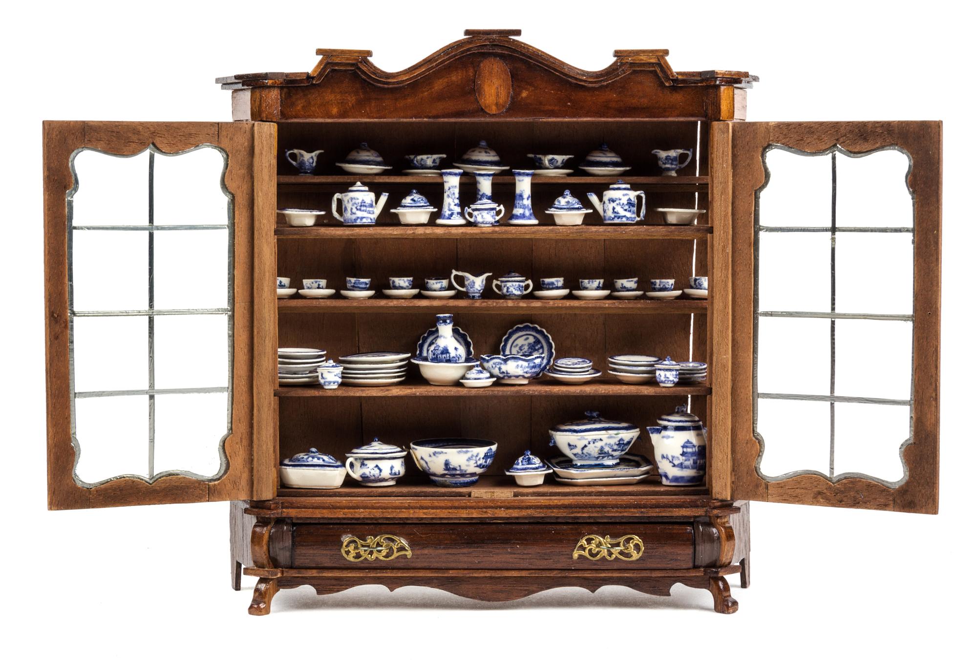 An American Room Box Height 9 5/8 x 15 3/4 x depth 16 3/4 inches.