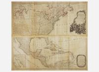 [Maps & Atlases] A New Map of North America, with the West India Islands...