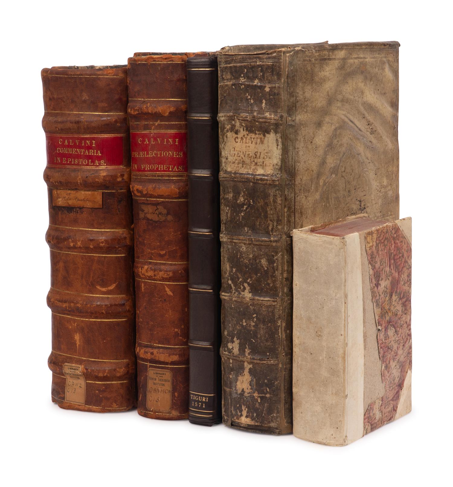 [Religion] Calvin, John. Group of 5 Titles