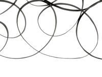 A Pair of Black Painted Metal Wall Panels after Klaus Walk