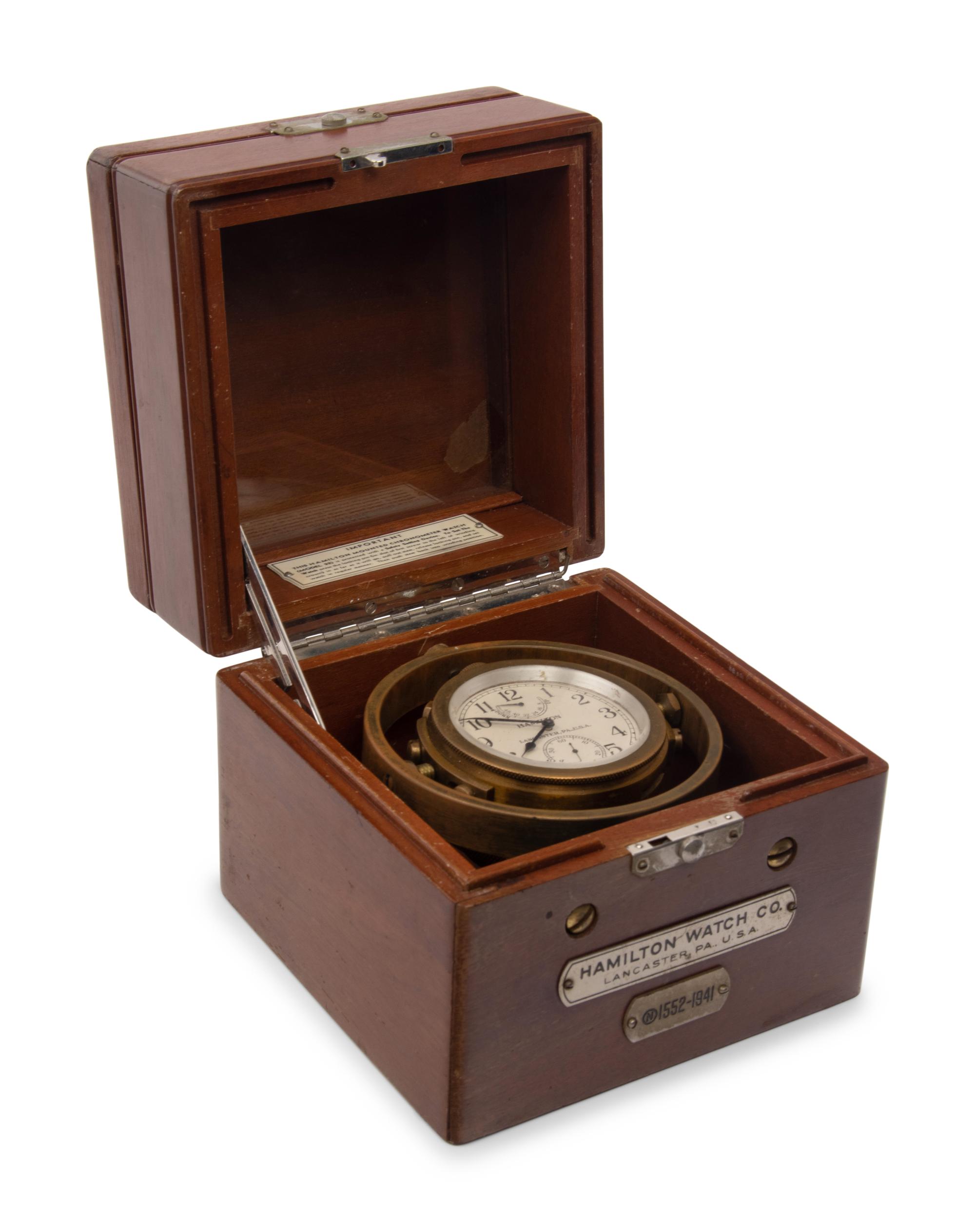 An American Two-Day Ship's Chronometer