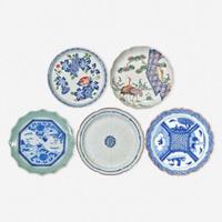 A group of eleven assorted Japanese porcelain dishes 日本伊万里烧瓷盘十一件 18th-19th century ???????