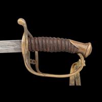 Thomas Leech & Company Floating CS Staff & Field Officers Sword with Replacement Scabbard