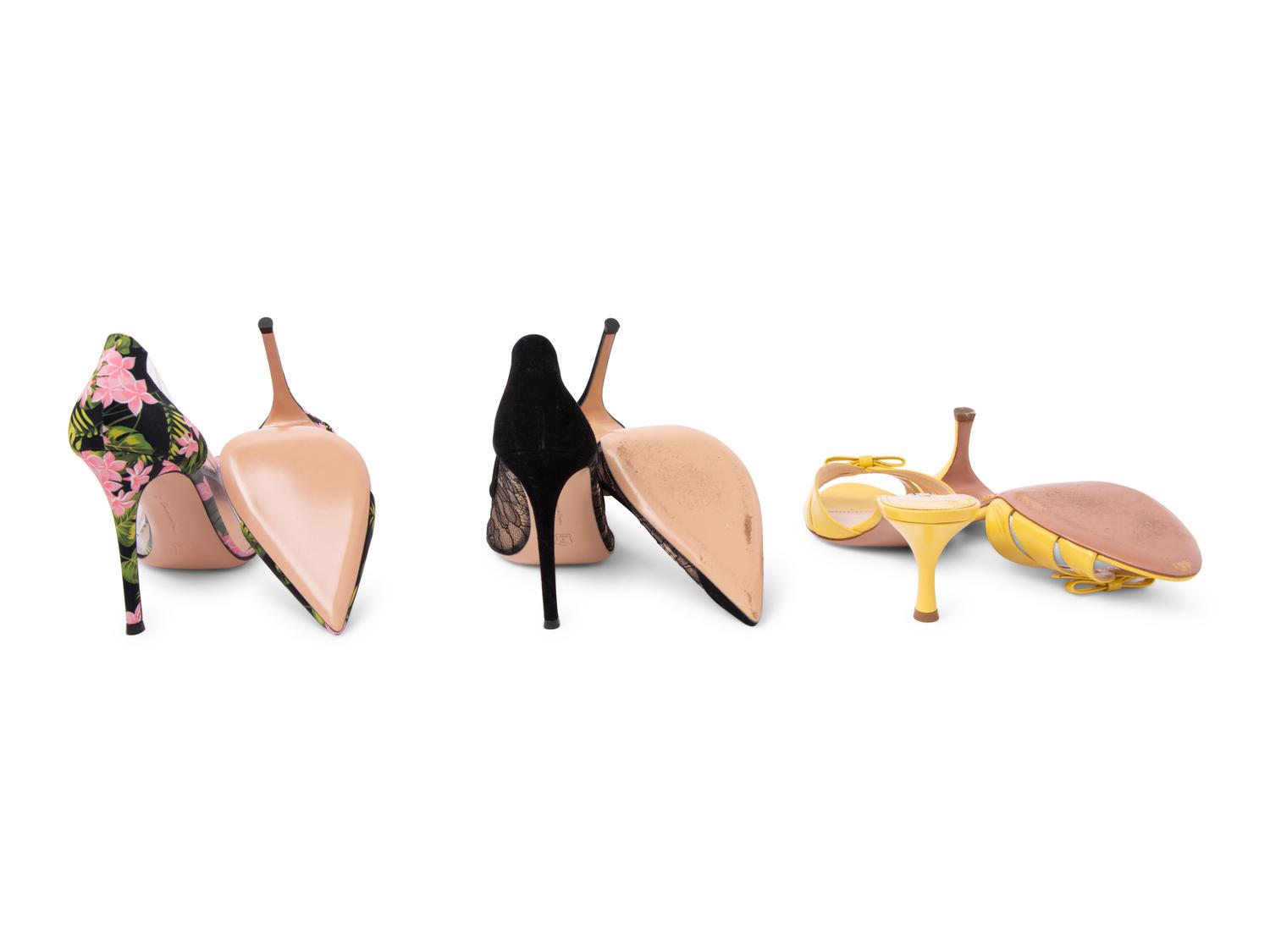 Three Pairs of Shoes: Two Rossi and One Prada, 2000-2010s