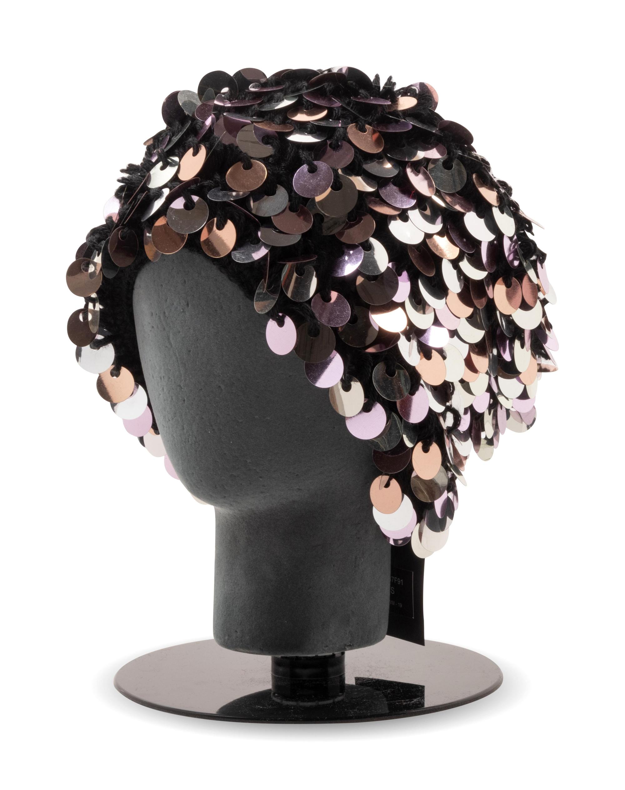 Two Rive Gauche Caps and One Anna Sui Knit Cap