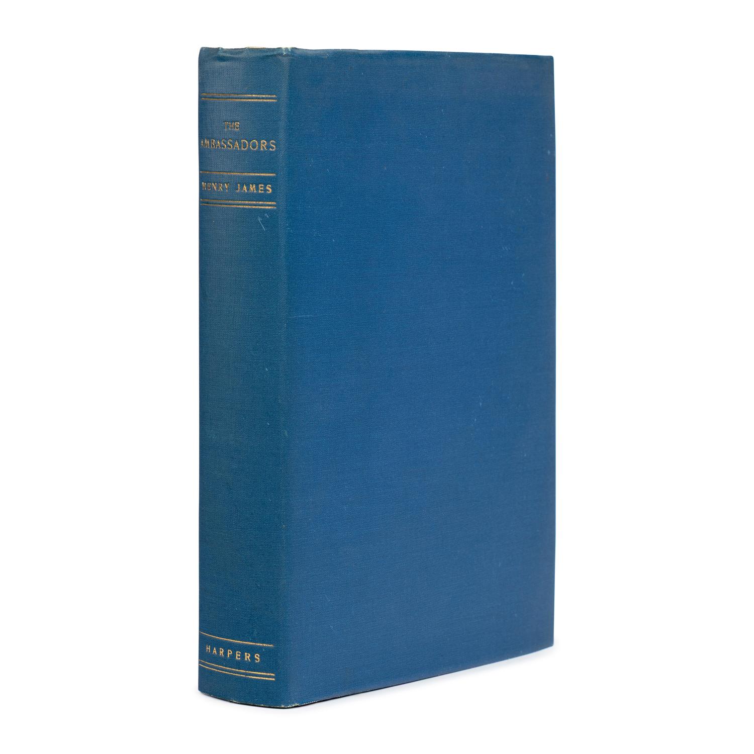 James, Henry (1843-1916). The Ambassadors . New York and London: Harper & Brothers, 1903.