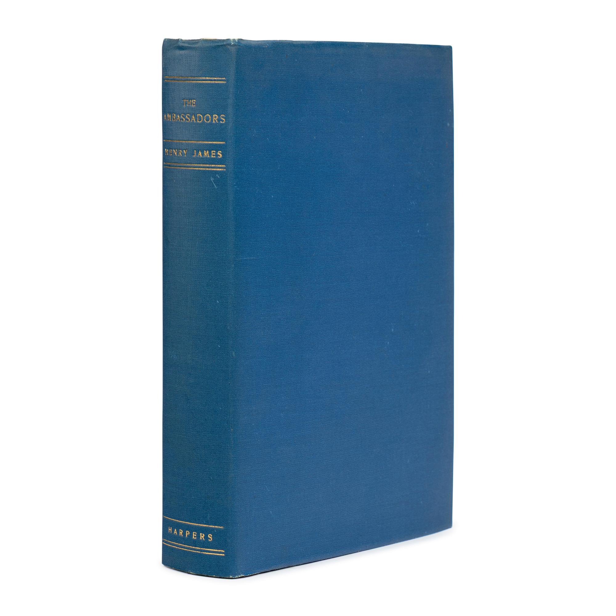 James, Henry (1843-1916). The Ambassadors . New York and London: Harper & Brothers, 1903.