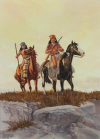 Ron Stewart 15 x 11 inches — (American, b. 1940)