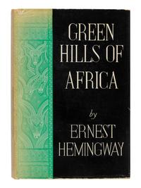 HEMINGWAY, Ernest. Green Hills of Africa . New York: Charles Scribner's Sons, 1935.