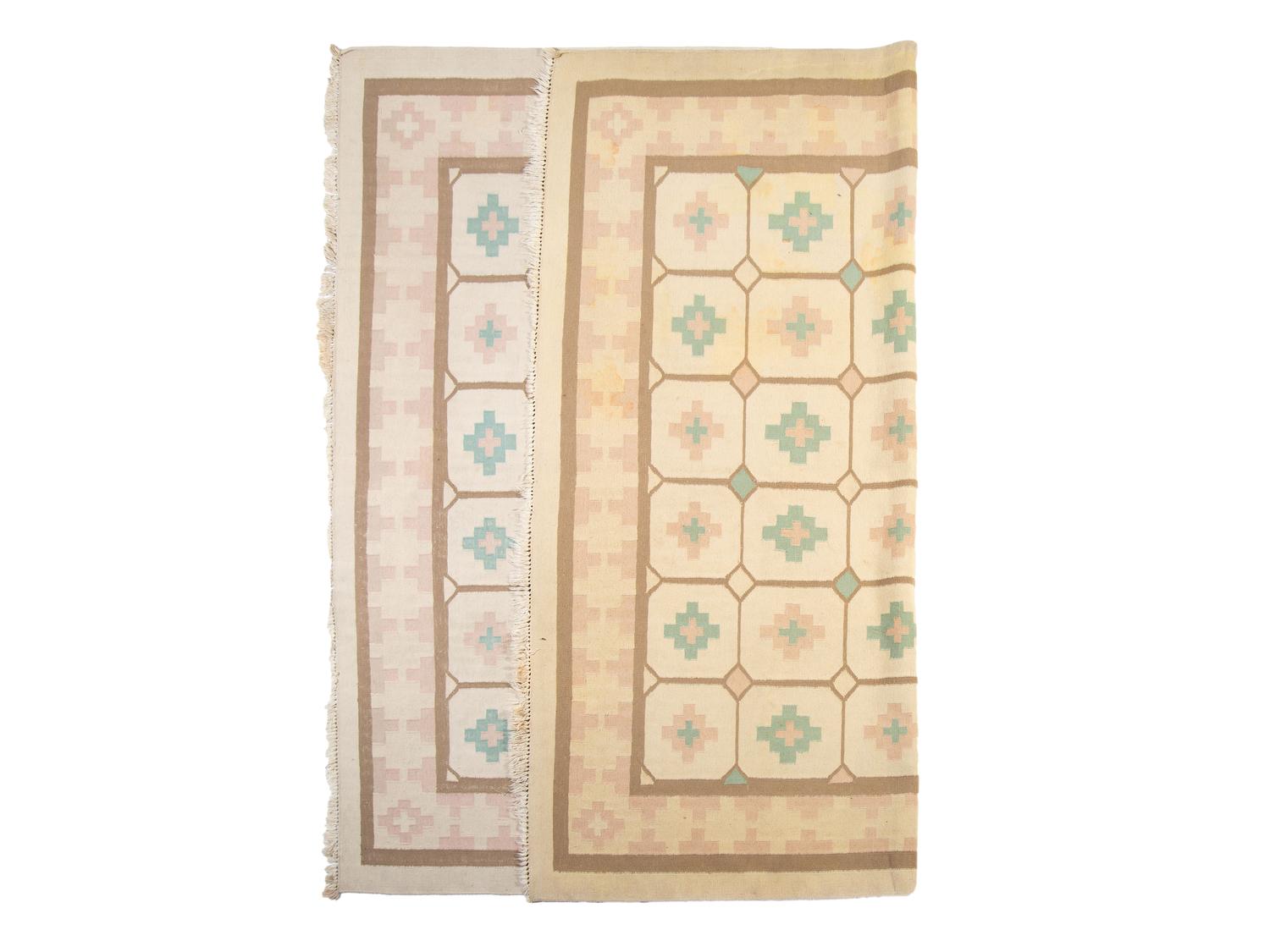Two American Woven Rugs