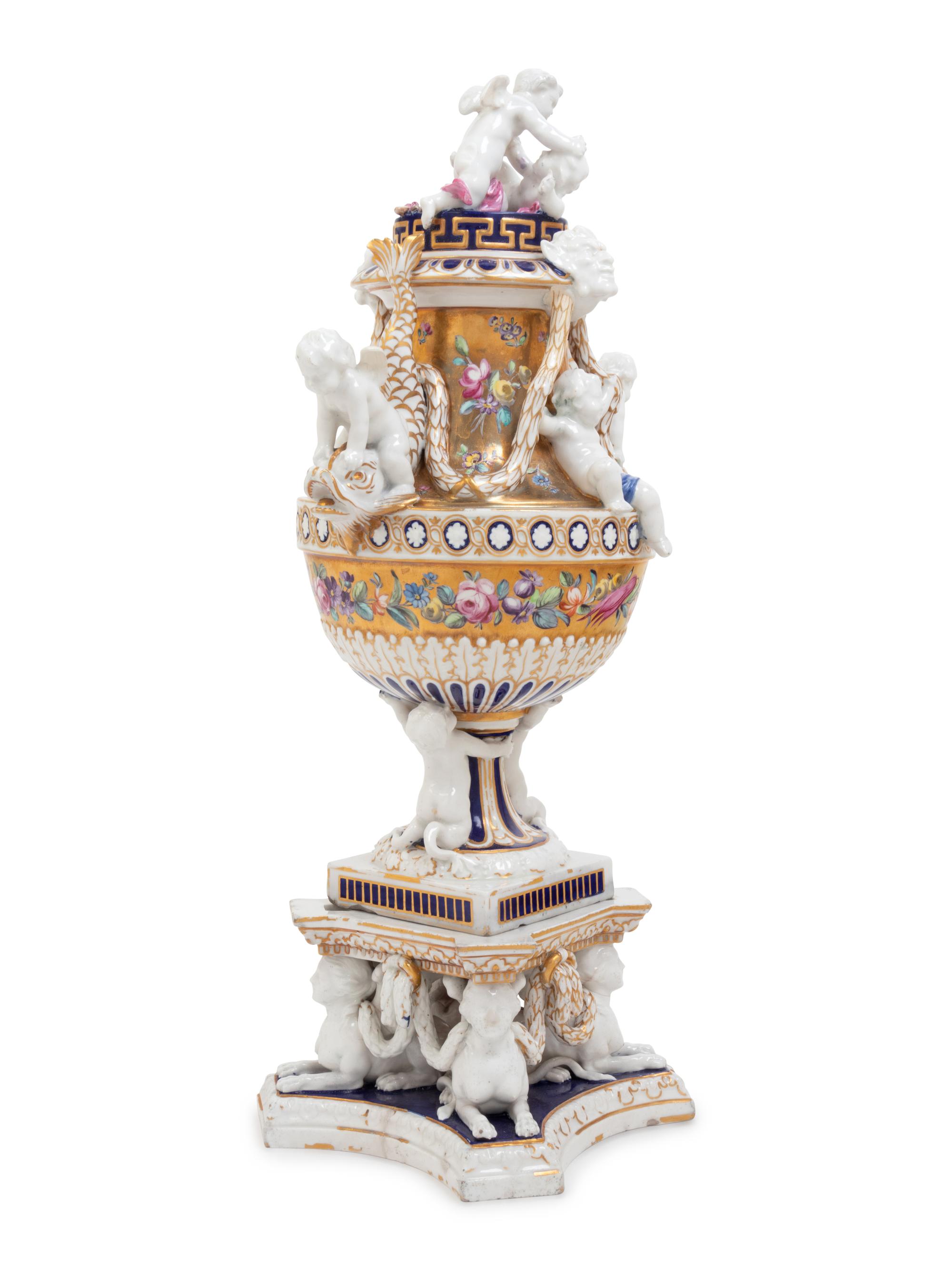 A Derby Porcelain Centerpiece