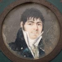 Two Carved Patch Boxes and a Portrait Medallion-Inset Patch Box