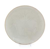 A Large Chinese Ding - Type White Glazed Porcelain Shallow Bowl Diameter 9 3/4 inches. — LIKELY NORTHERN SONG DYNASTY (960-1127)