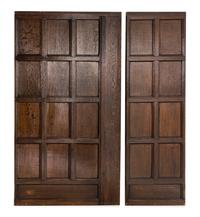 A Group of Elizabethan Oak Room Panels from Whitehall, Shrewsbury