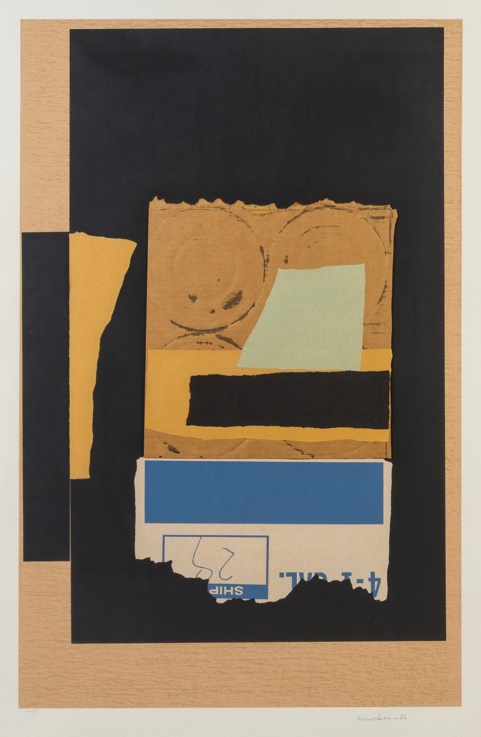 Louise Nevelson, (American, 1899-1988), For Bella Abzug, 1986