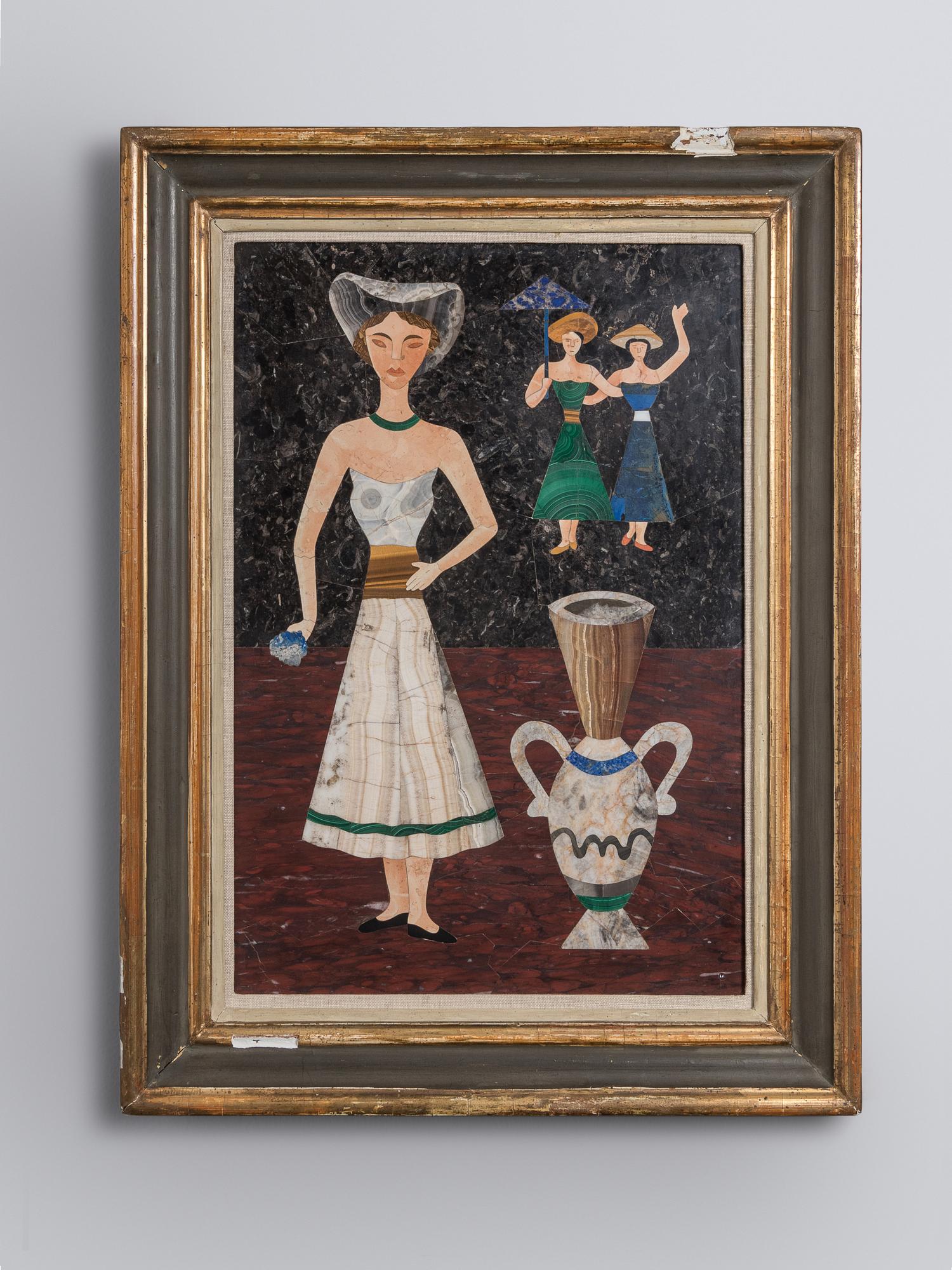 Untitled (Three Women and Vase)