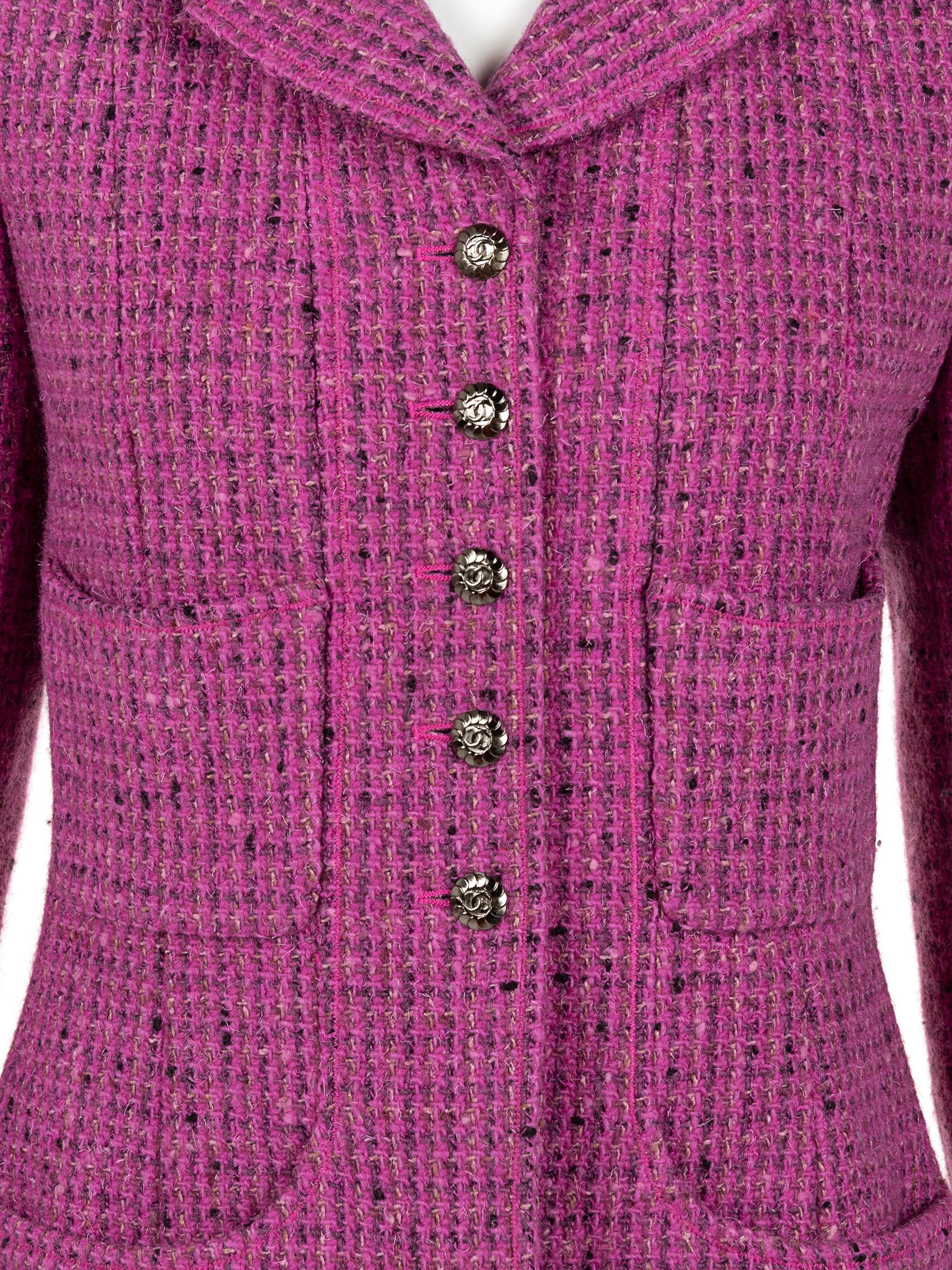 Chanel Wool Tweed Jacket, Fall 1997