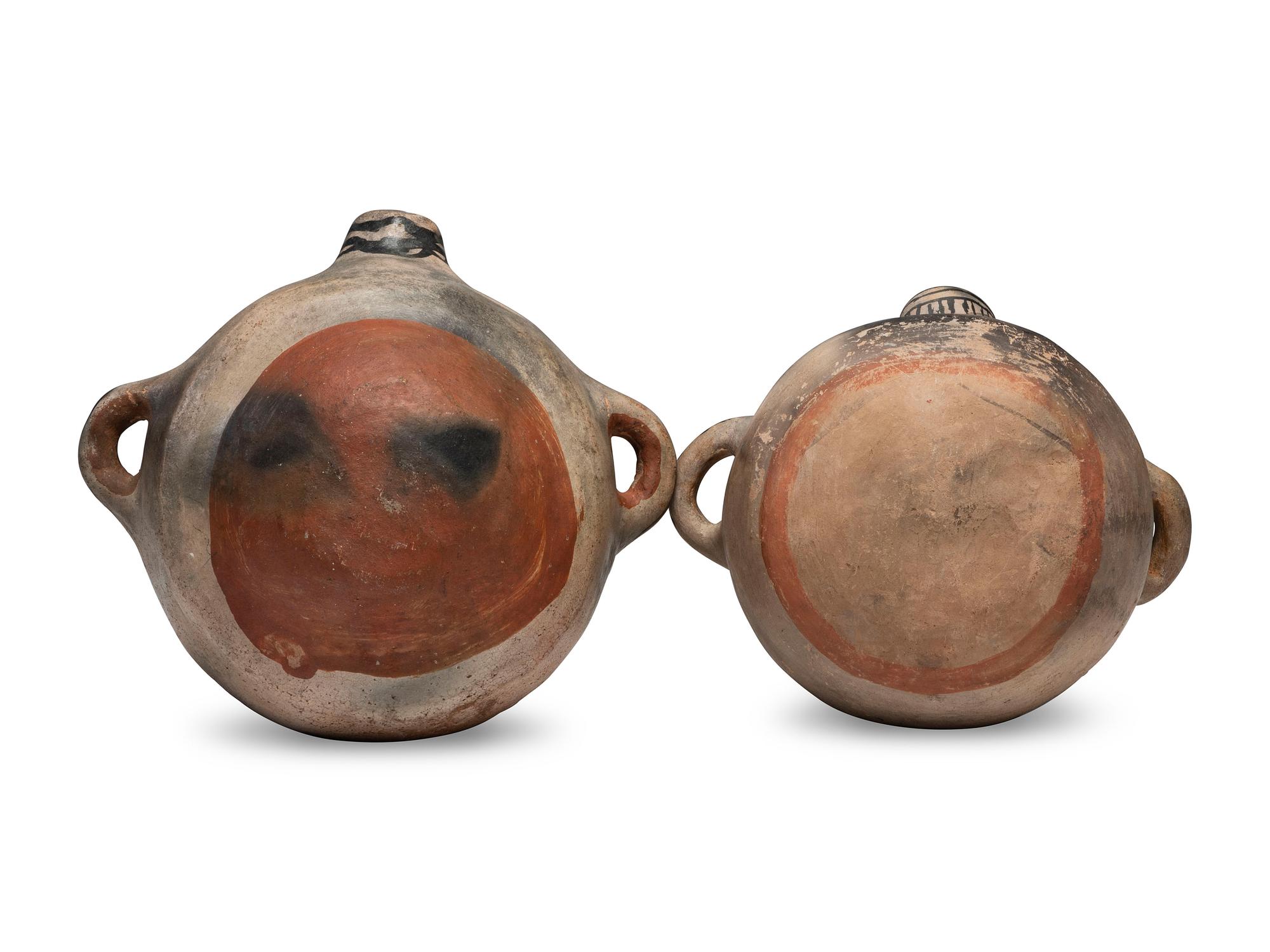 Cochiti Pottery Canteens