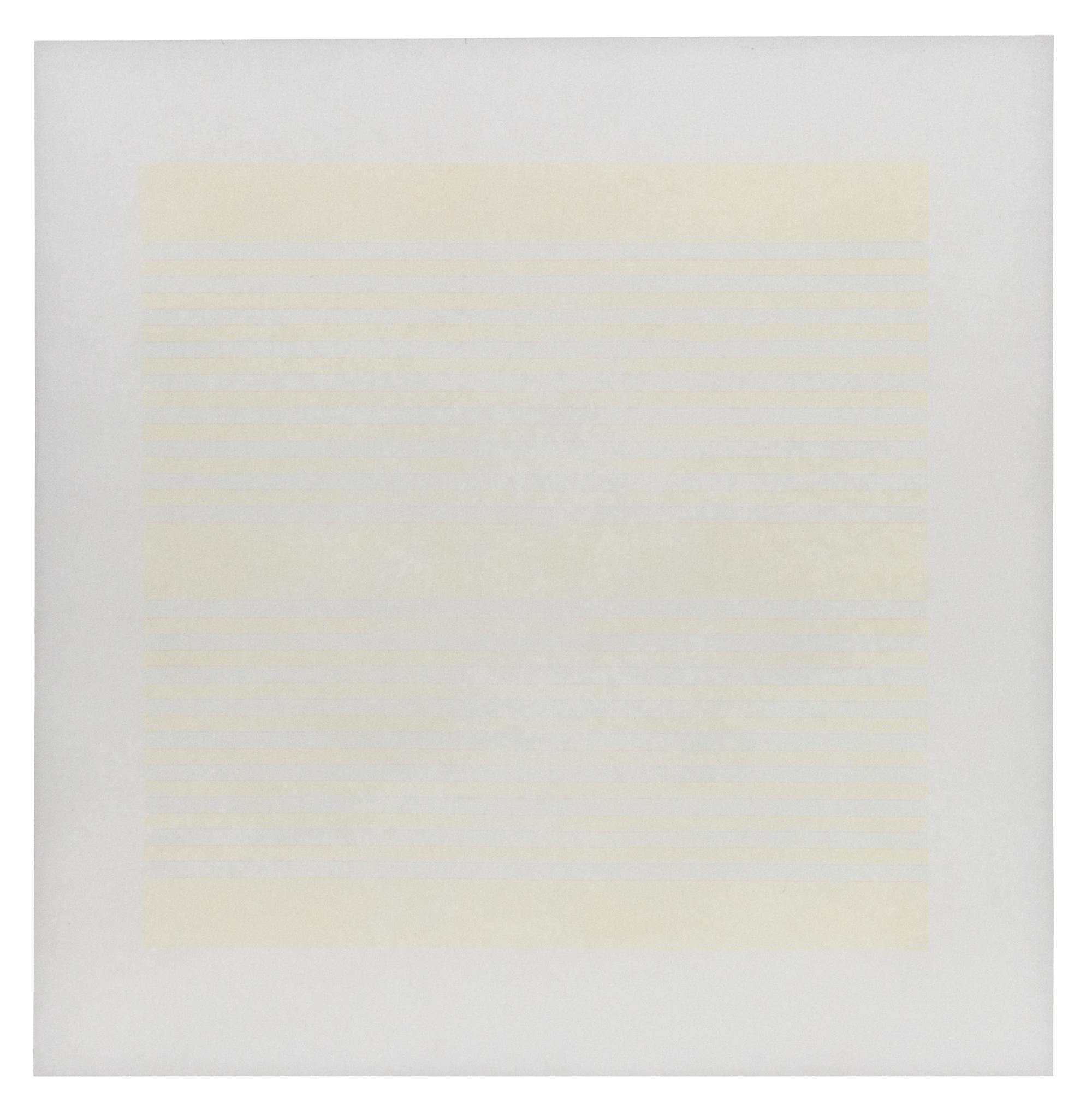 Agnes Martin (American/Canadian, 1912–2004) — Recent Paintings (set of 15), 2000