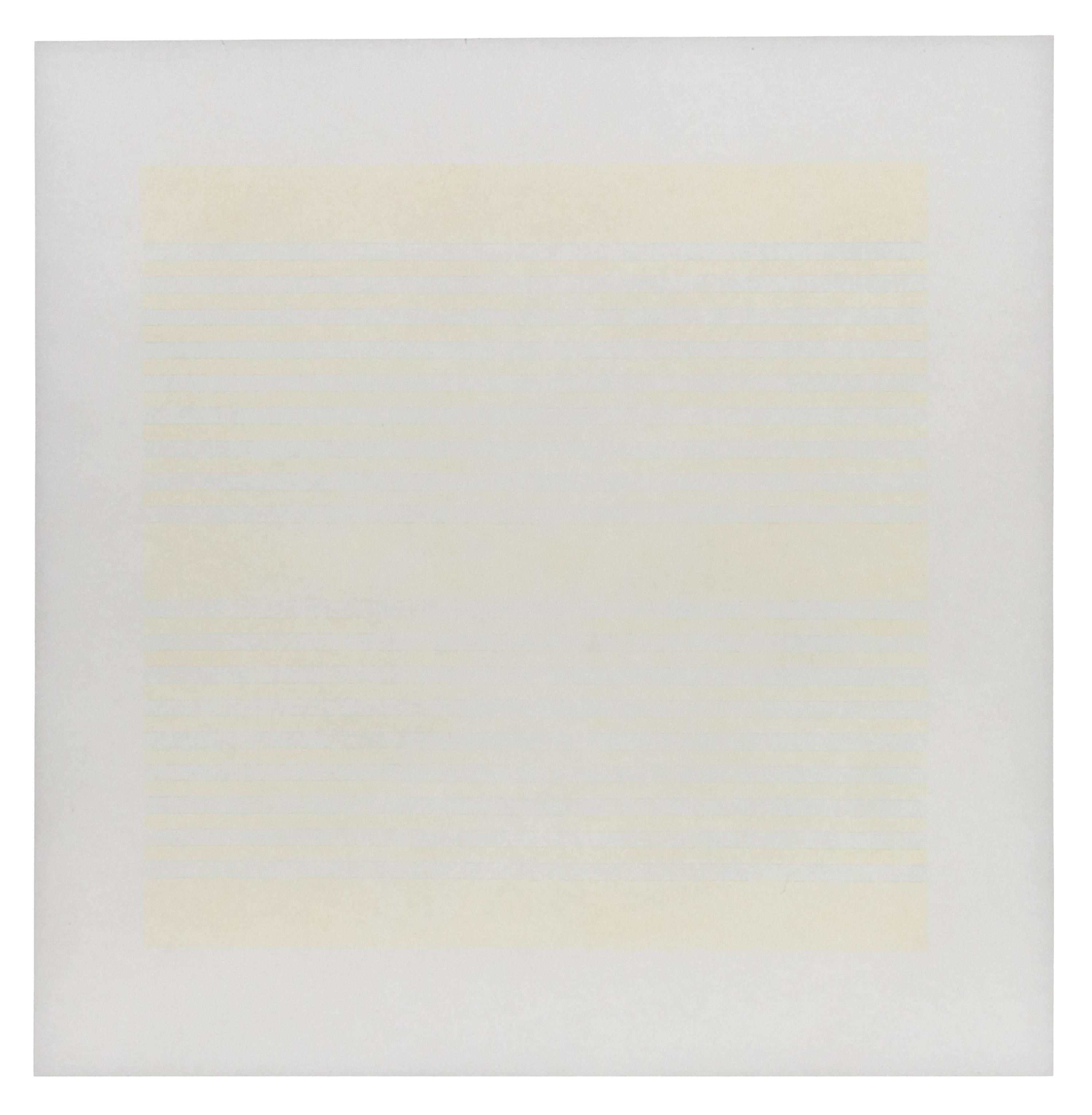 Agnes Martin (American/Canadian, 1912–2004) — Recent Paintings (set of 15), 2000