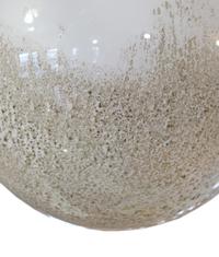 A Mid-Century Glass Pendant Light 13" W x 13" W x 61" H — Argentina, Circa 1950