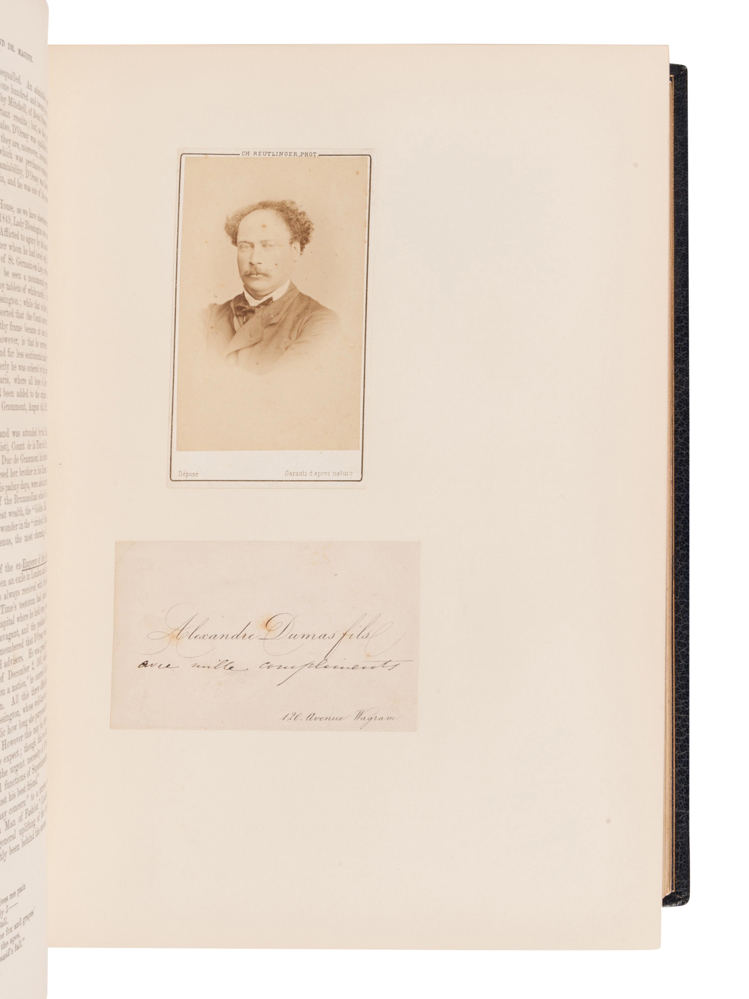 [BINDING]. MAGINN, William and William BATES, editors. -- MACLISE, Daniel, illustrator. A Gallery of Illustrious Literary Characters (1830-1838) . London: Chatto and Windus, 1874.
