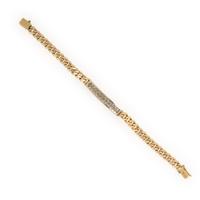 Hammerman Brothers, Diamond and Yellow Gold Bracelet