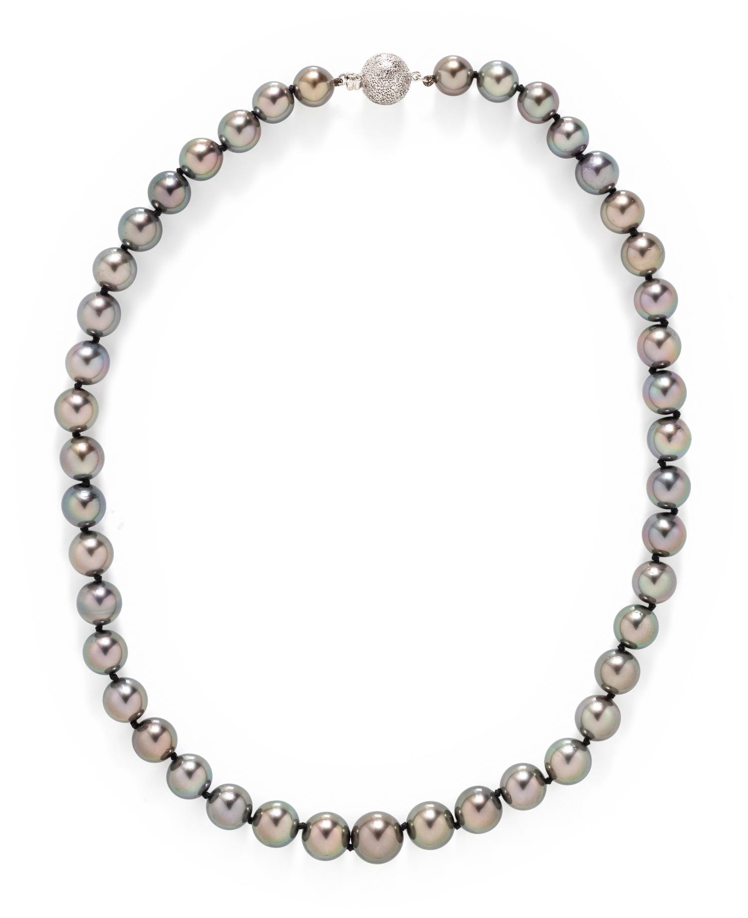 CULTURED TAHITIAN PEARL NECKLACE