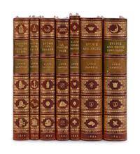 [BINDINGS]. DODGSON, Charles Lutwidge ("Lewis Carroll") (1832-1898). A group of 7 uniformly bound FIRST EDITIONS: